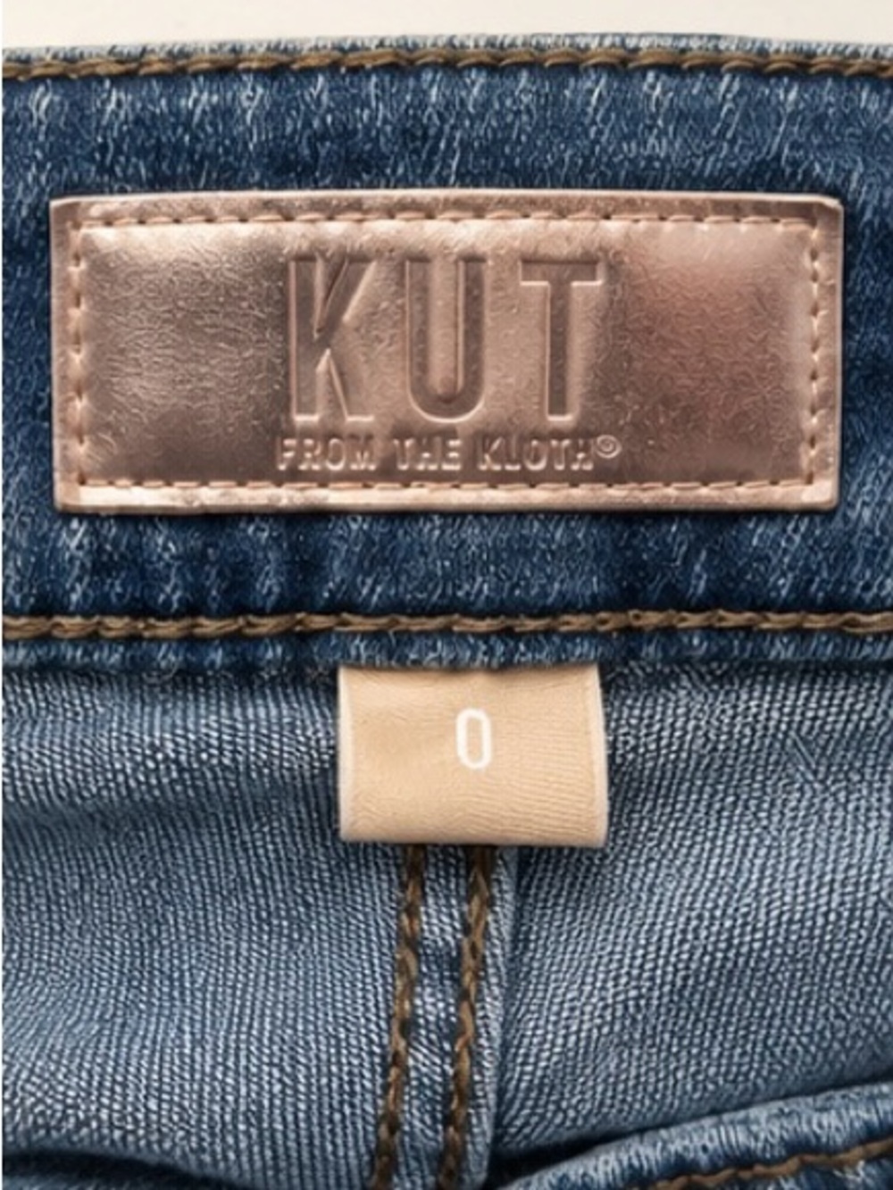 KUT from the Kloth Jodi Fab Ab Wide Leg Cargo Jeans | High Rise | Size 0 - Picture 6 of 11